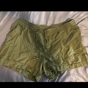 Green Shorts (3 for $13)